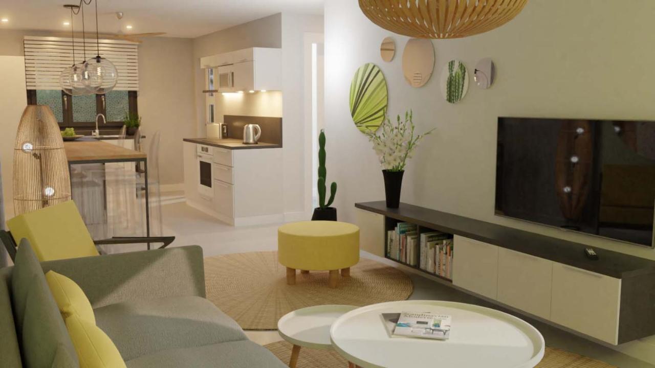 Luxury Modern Apartment - Excellent Location 50M From The Beach, Restaurants, Bars, Shops Flic-en-Flacq Eksteriør billede